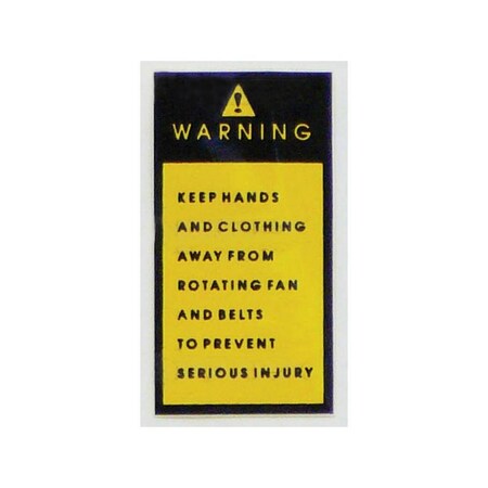 Aftermarket S23135 Decal Caution Fits Allis Chalmers S.23135-SPX